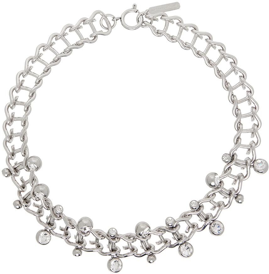 Justine Clenquet シルバーCurtis ネックレス Silver Curtis Necklace – On Sale Now with Up to 24% Off | Discover