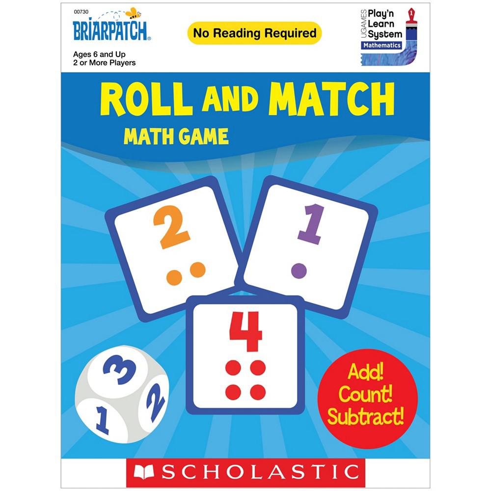 Areyougame Briarpatch Scholastic Roll and Match Math Game