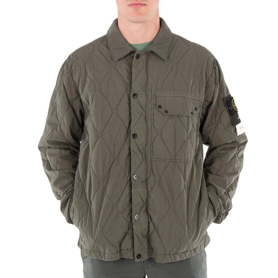 Stone Island Stone Island Men's Musk Fili Nylon Cotton Jacket, Size Large 1