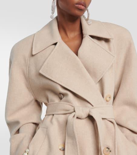 Magda Butrym Double-breasted cashmere coat - Coats - Free