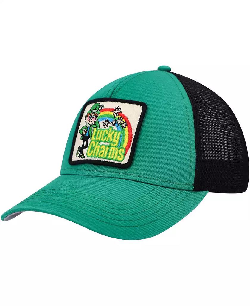 American Needle Men's Green, Black Lucky Charms Valin Trucker Snapback Hat