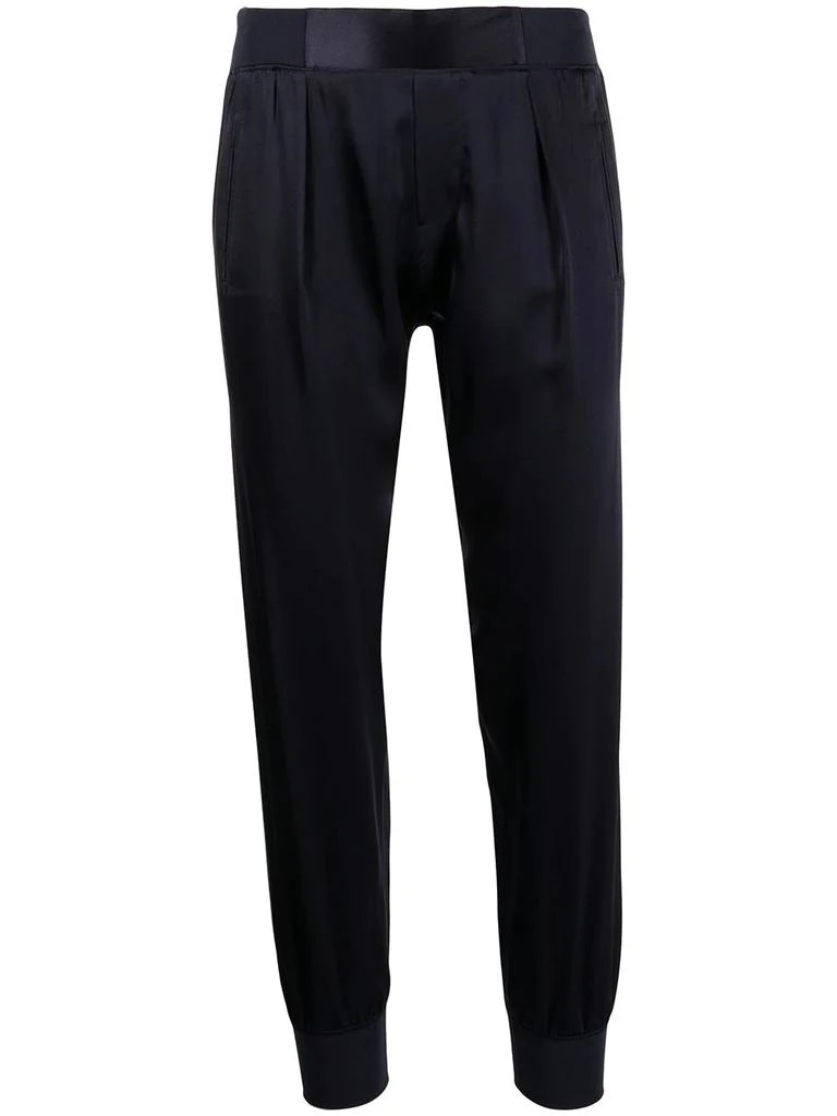 ATM Anthony Thomas Melillo pleat-detail cropped trousers - women 1