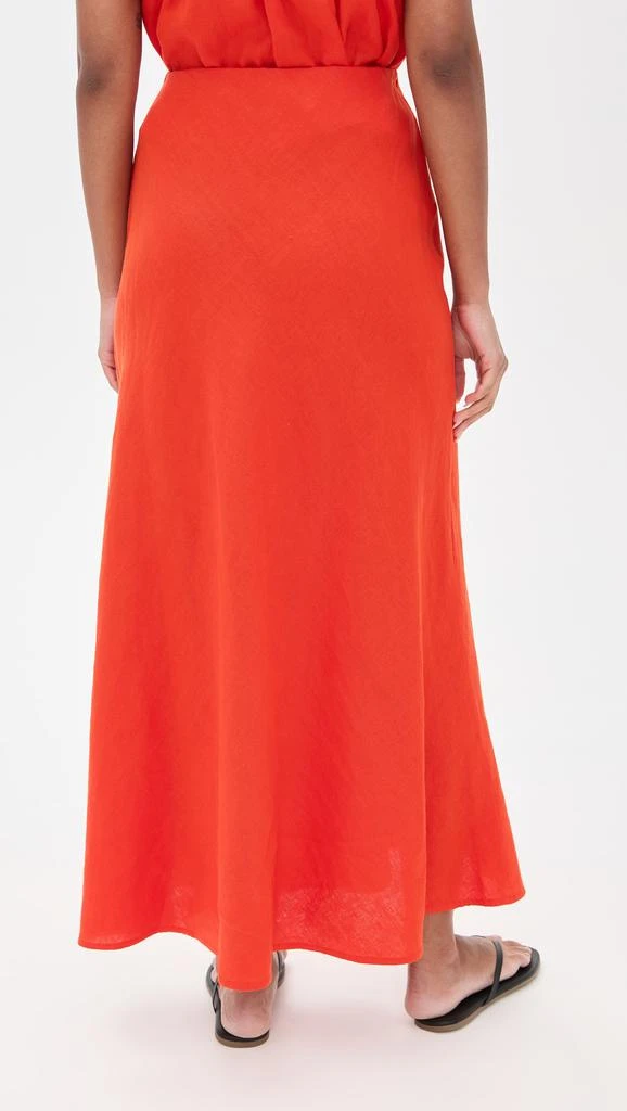Madewell Linen Maxi Slip Skirt 2