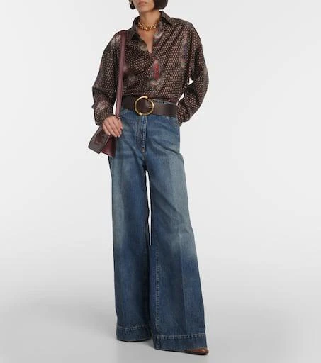ETRO High-rise wide-leg jeans 2