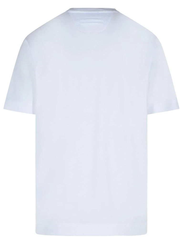 Zegna Zegna Logo Embroidered Crewneck T-Shirt 2