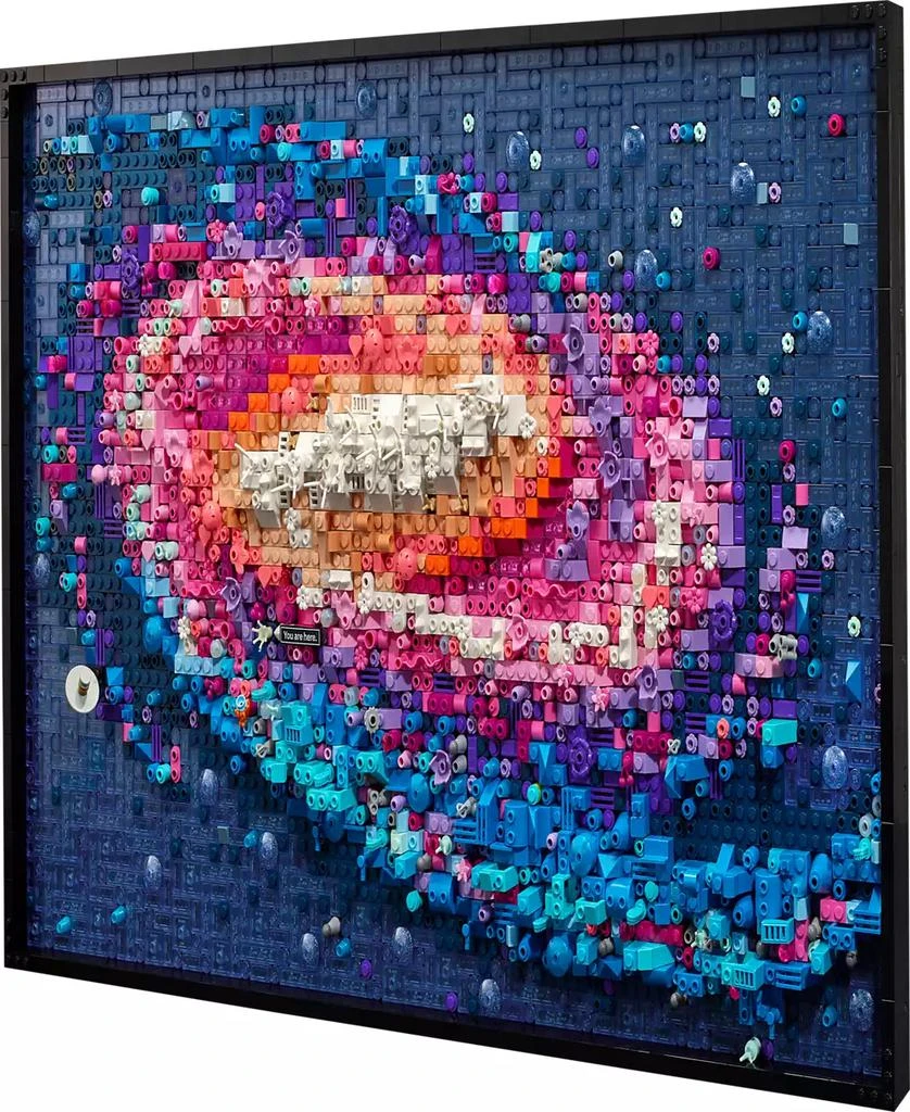 LEGO The Milky Way Galaxy 31212 3D Effect Wall Décor Building Set, 3,091 Pieces 2
