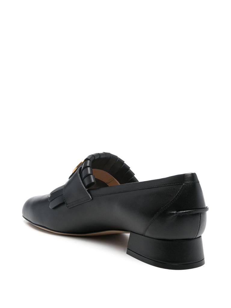 Valentino VLOGO SIGNATURE LEATHER LOAFERS
