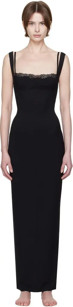 long sleeve back dress MIKUTA