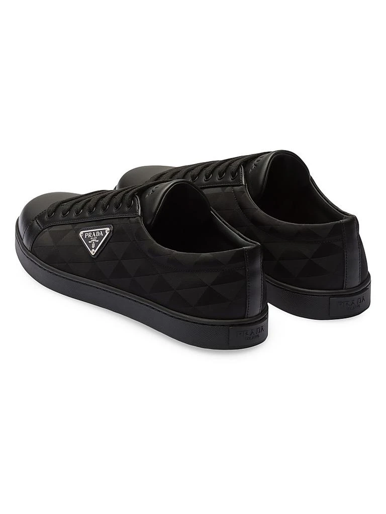 Prada Leather and Re-Nylon Sneakers 4