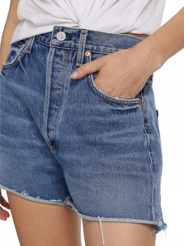 Citizens of Humanity Marlow Mid-Rise Denim Cut-Off Shorts 6
