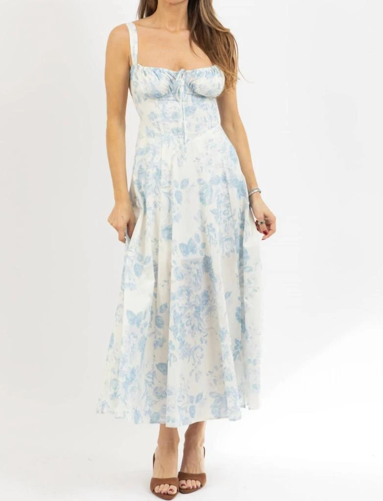 MABLE Mable - FLO BUSTIER MIDI DRESS 5