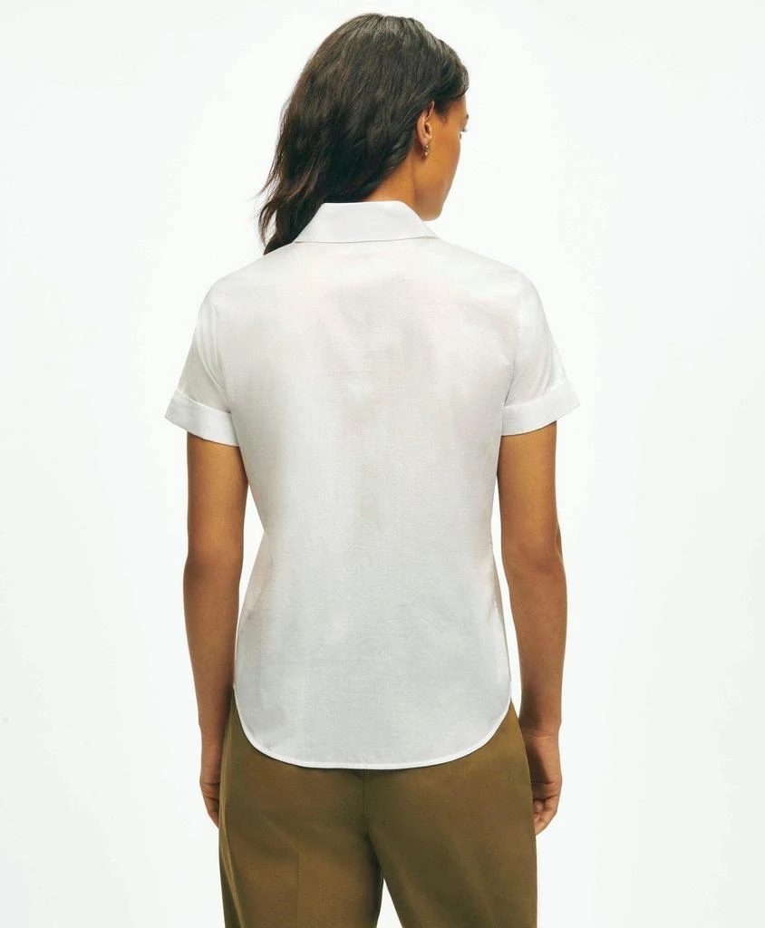 Brooks Brothers Classic Utility Shirt In Cotton 3