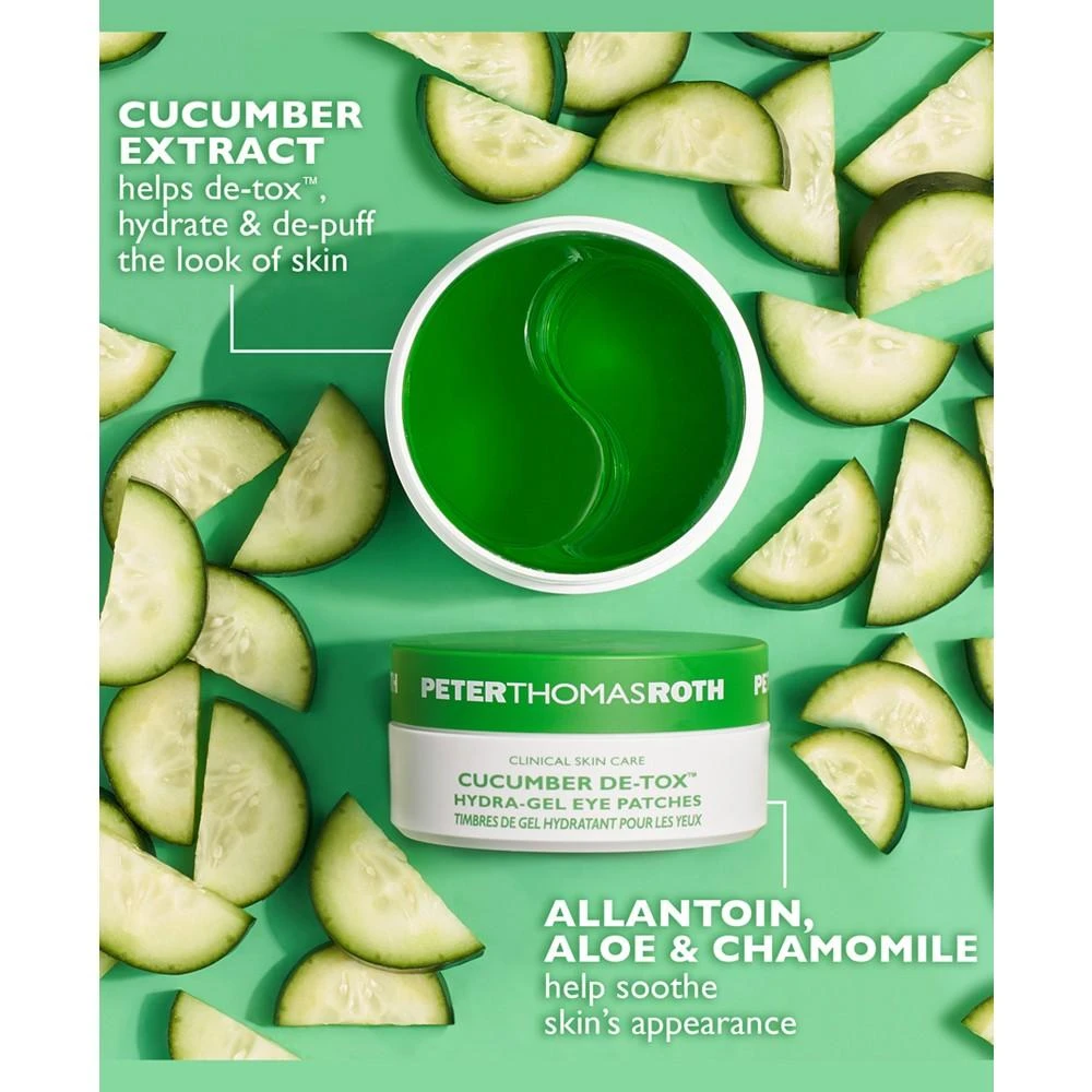 Peter Thomas Roth Cucumber De-Tox Hydra-Gel Eye Patches 5