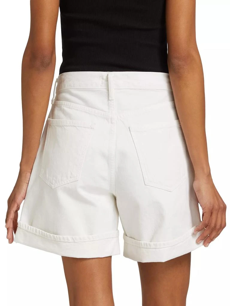 Agolde Dame Wide-Leg Denim Shorts 5