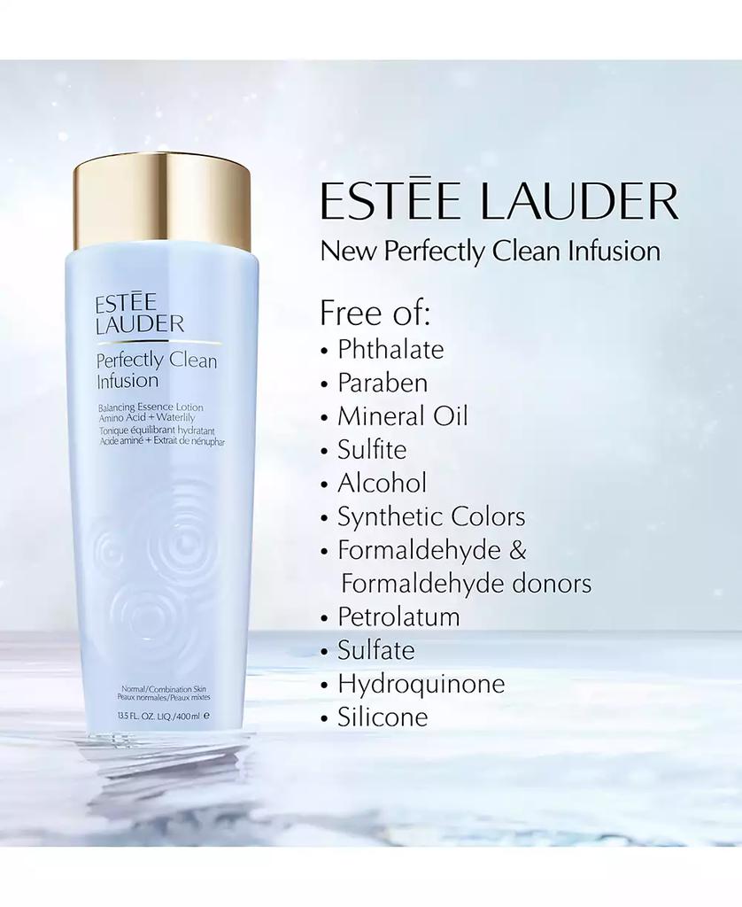 Estée Lauder Perfectly Clean Infusion Balancing Essence Lotion With Amino Acid & Waterlily, 13.5 oz