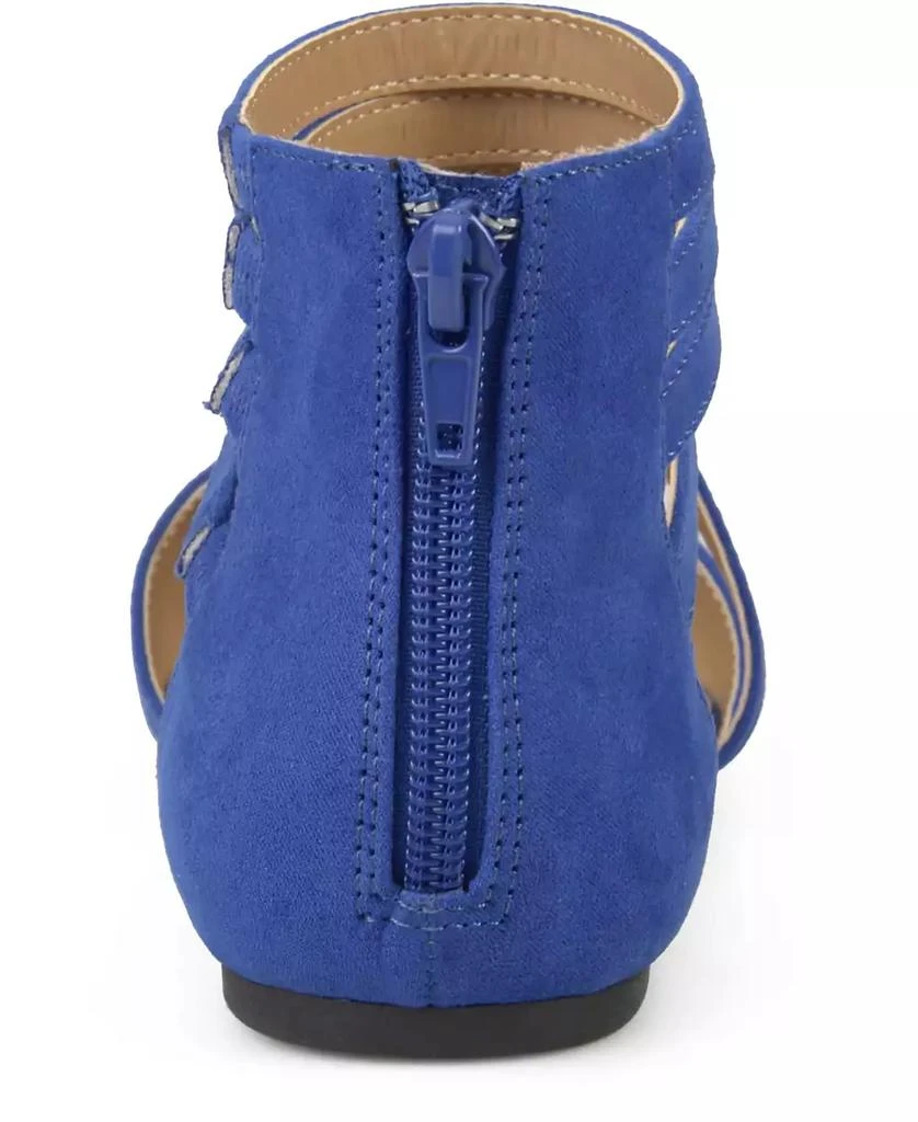 Ankle Strap Journee Marlee Flat Marlee Flat Women's Almond Toe