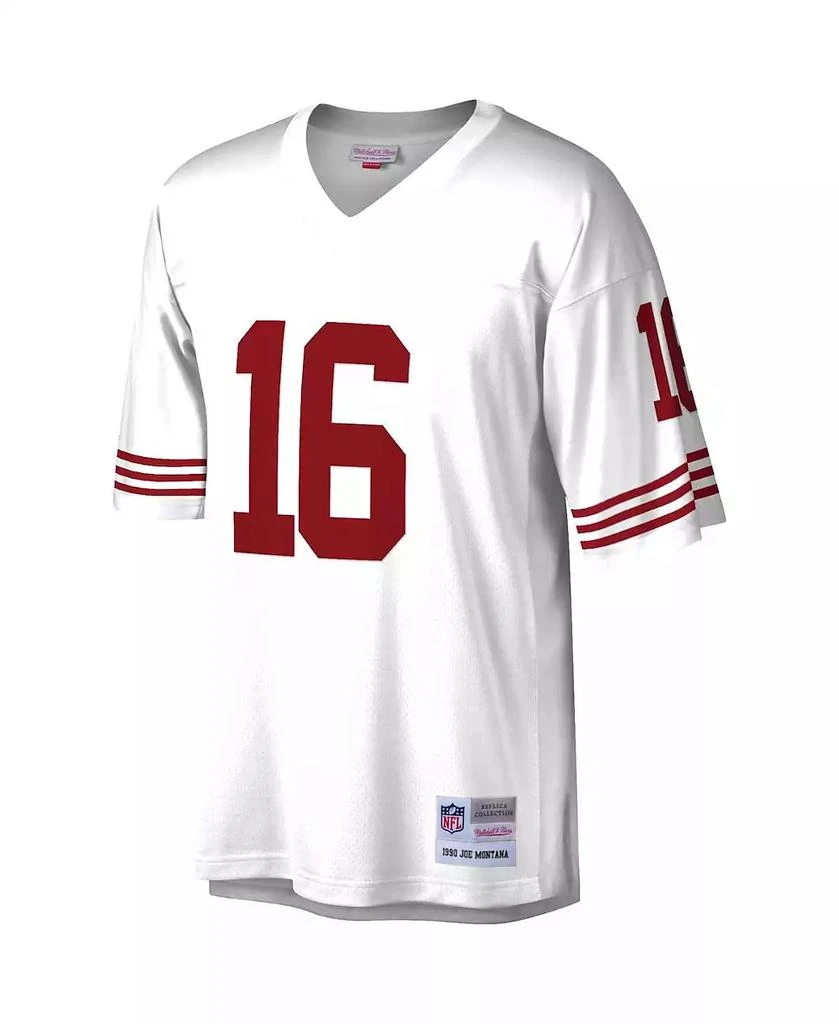Mitchell and Ness Men's Joe Montana White San Francisco 49ers Legacy Replica Jersey 3