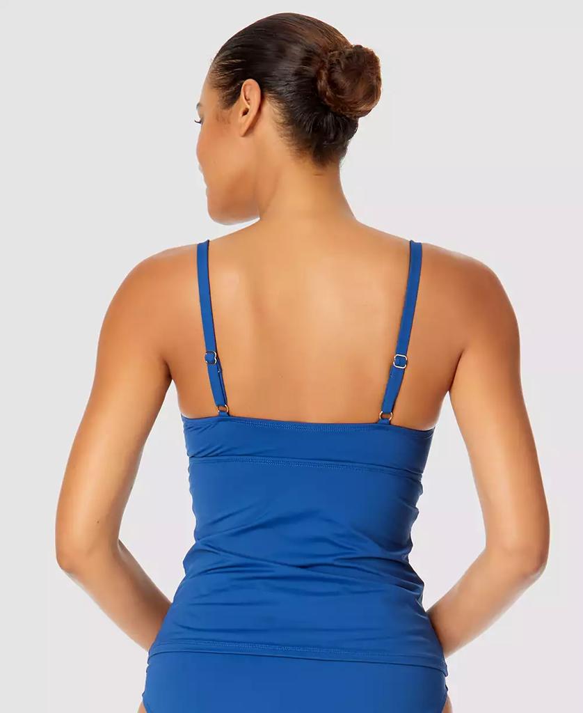 Anne Cole Women's Surplice Underwire Tankini Top