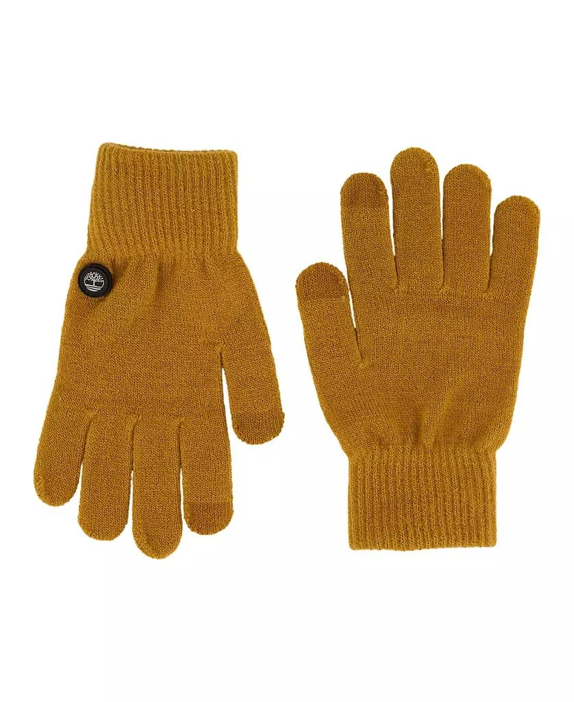 Timberland Men's Touch Tips and Rubber Logo Magic Glove 2