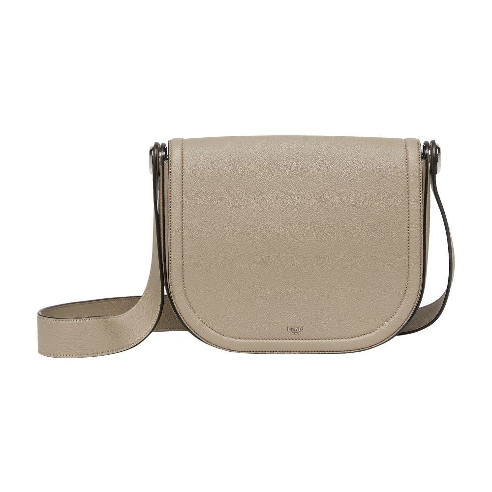 Fendi Fendi Roma Leather Chiodo Messenger 7