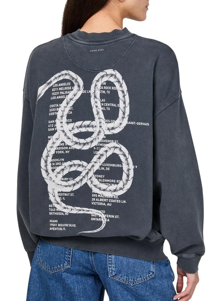 Anine Bing Jaci sweatshirt 5