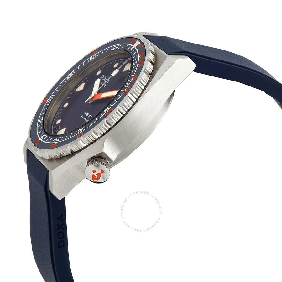 Doxa Sub 600T Caribbean Automatic Blue Dial Men's Watch 861.10.201.32 2
