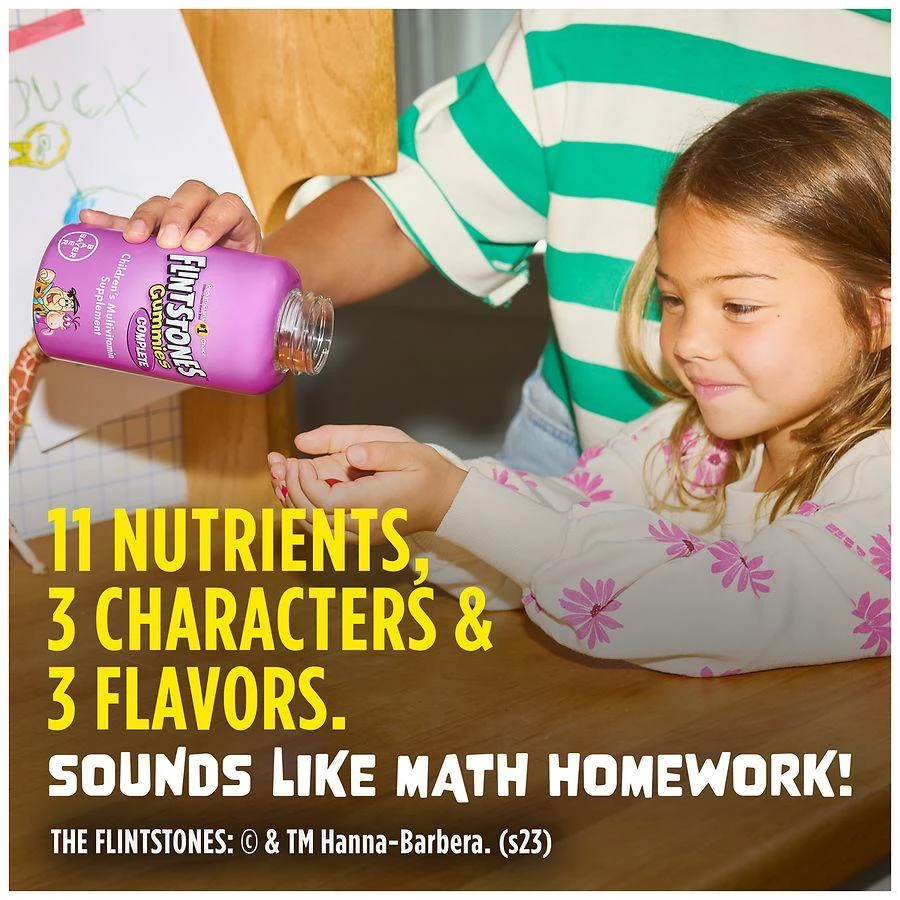 Flintstones Kids Vitamins with Vitamin C 
A Cherry, Raspberry, Orange 3