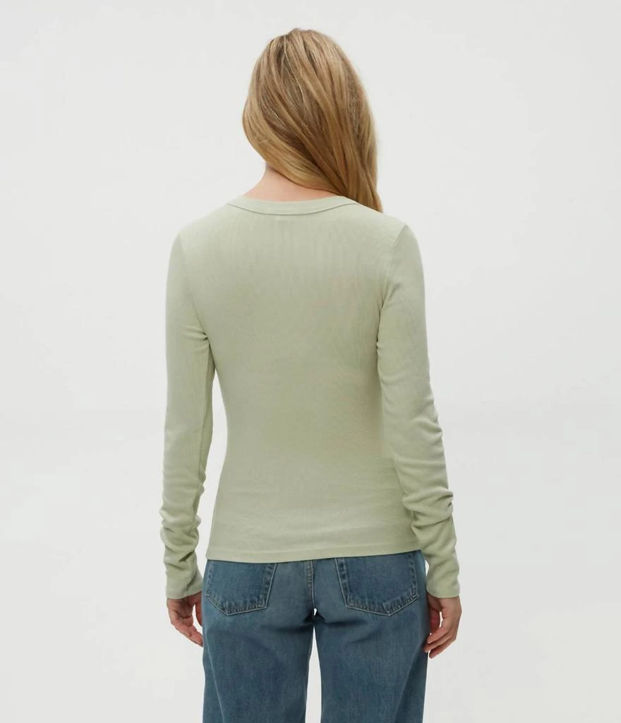 Michael Stars Michael Stars - Zola Long Sleeve Crewneck Tee 2