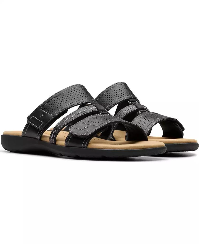 Clarks Collection Women's Elizabelle Ave Slip-On Flat Sandals 5