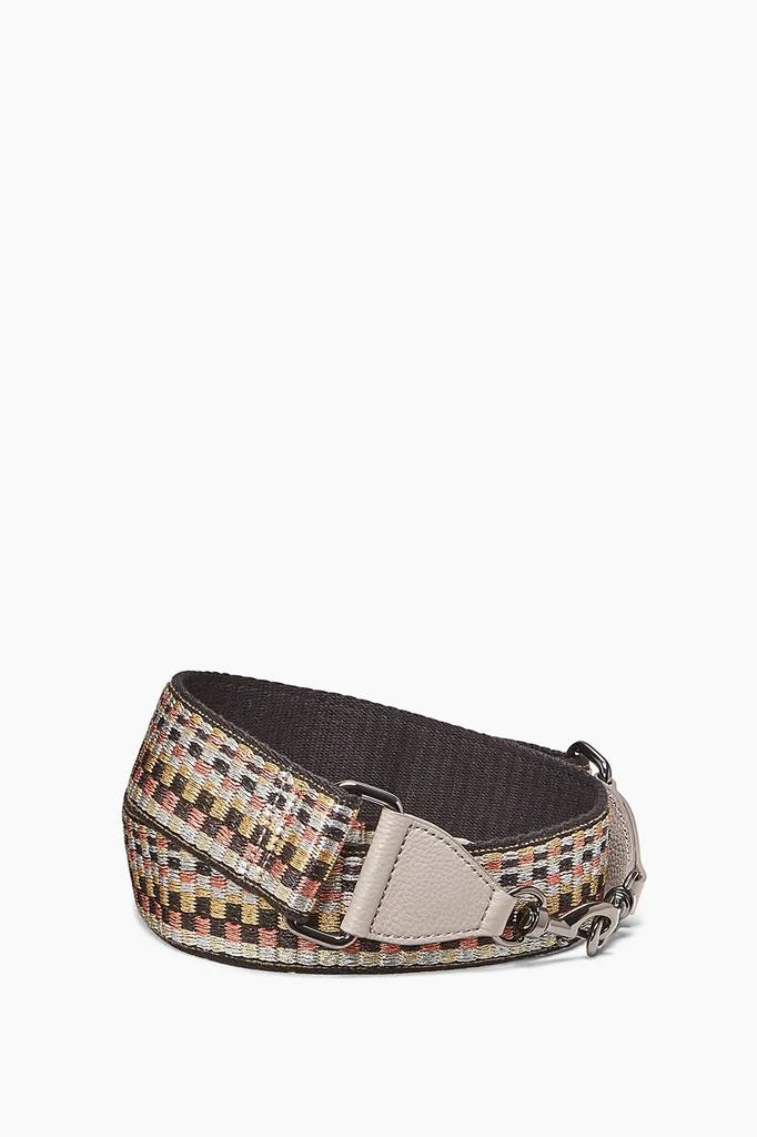 Rebecca Minkoff Metallic Rainbow Guitar Strap 1
