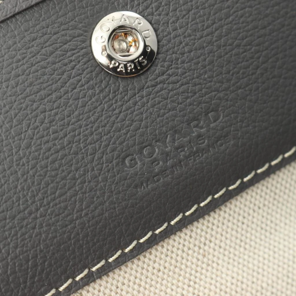 Goyard Coated Canvas Leather Tote Bag (Pre-Owned) 4