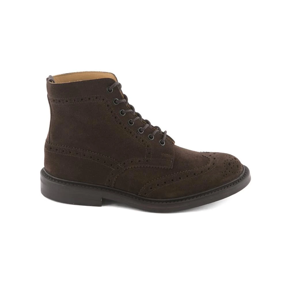 TRICKER'S Stow Coffee Ox Reversed Suede Derby Boot 2
