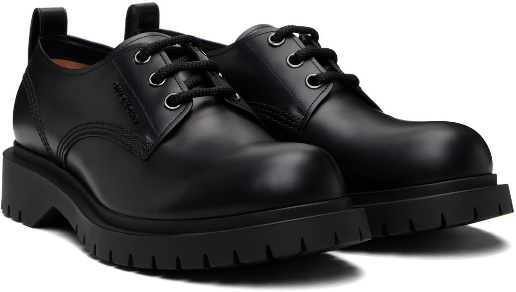 Givenchy Black Bullskin Derbys 4