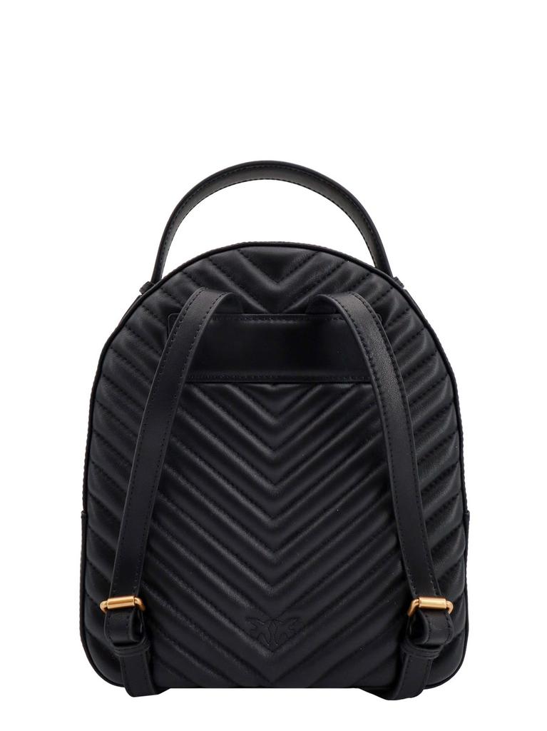 Pinko Pinko Love Birds Quilted Backpack