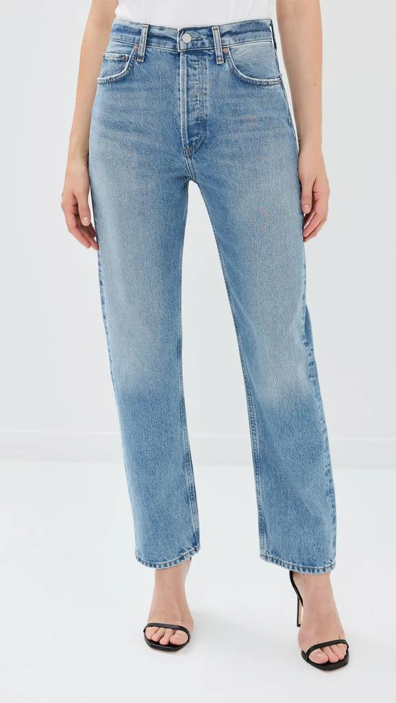 AGOLDE 90s Pinch Waist: High Rise Straight Jeans 1