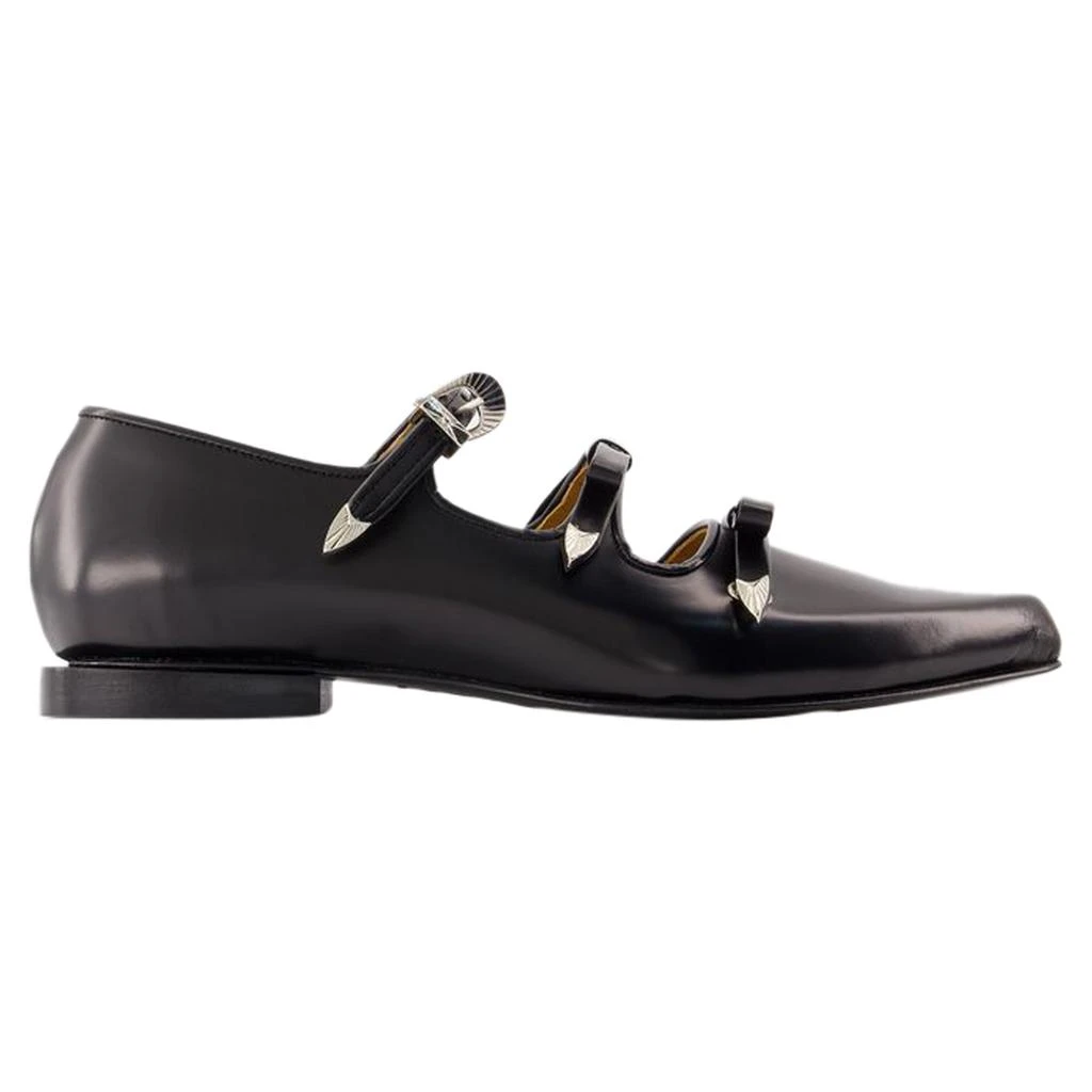 VALSTAR Aj1344 Ballerinas - Toga Pulla - Leather - Black 1
