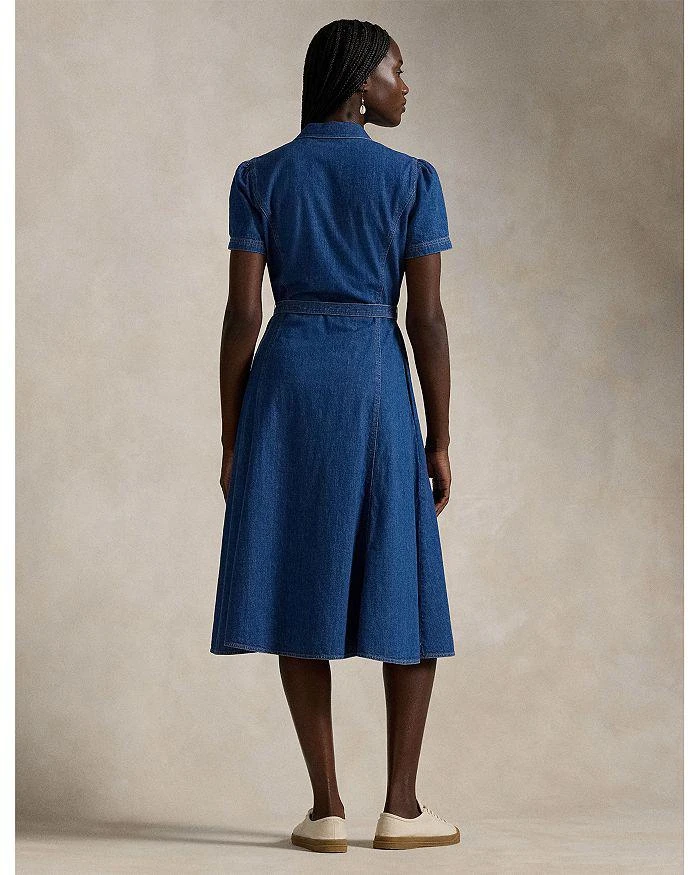Ralph Lauren Ralph Lauren Buttoned Denim Midi Dress 3