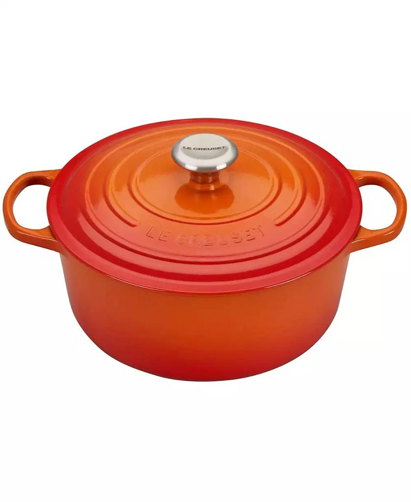 Le Creuset Signature Enameled Cast Iron 5.5 Qt. Round Dutch Oven 1