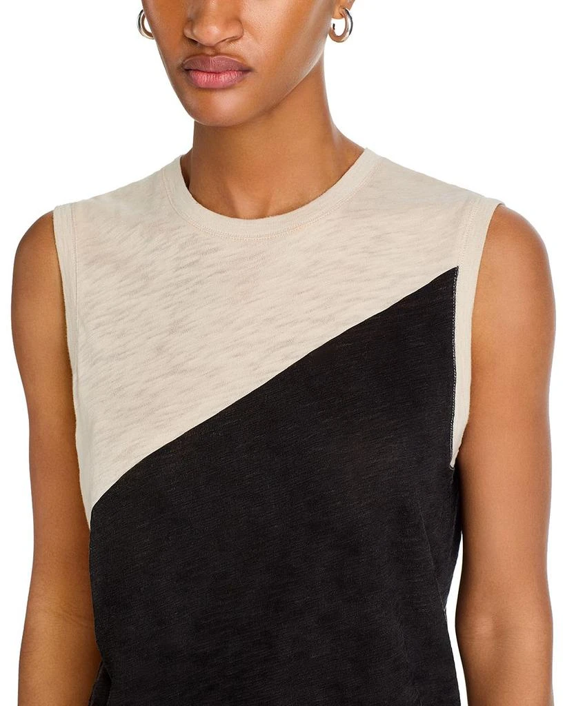 ATM Color Blocked Sleeveless Top 4
