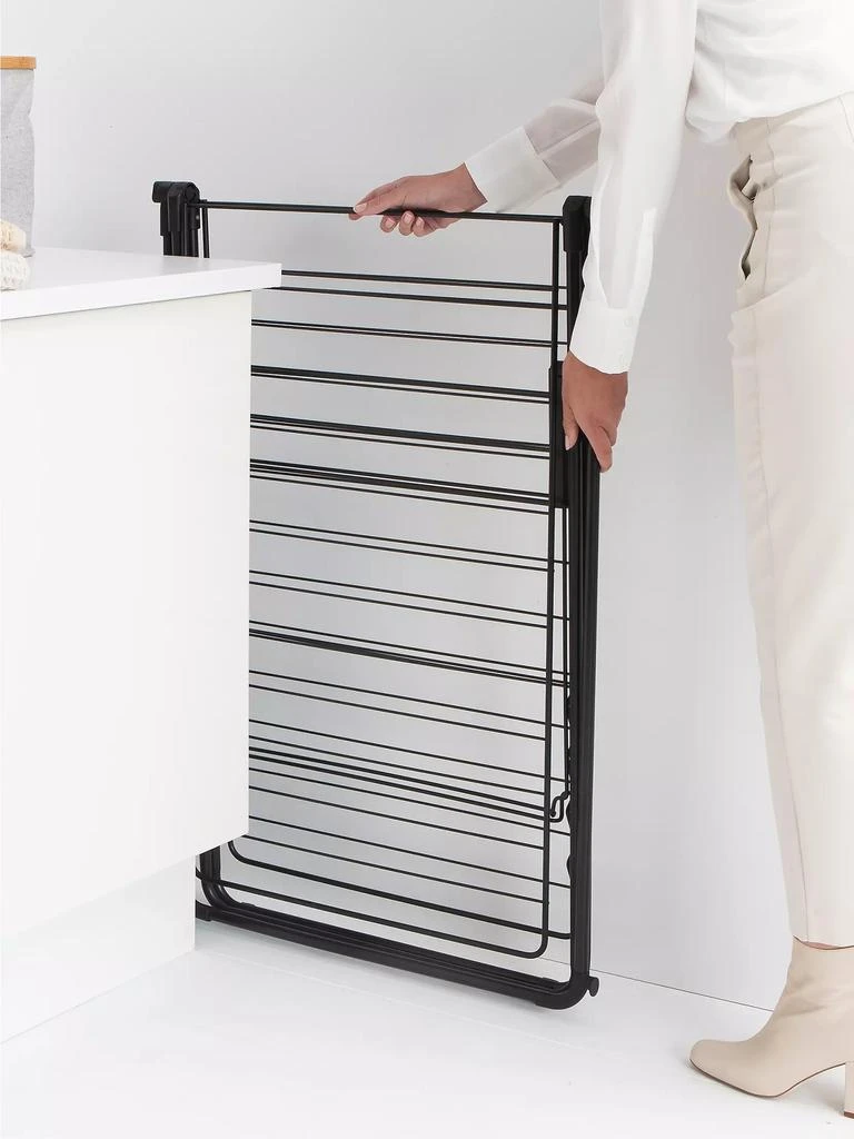 Brabantia HangOn Clothes Drying Rack With Garment Rail, 82 ft. 9
