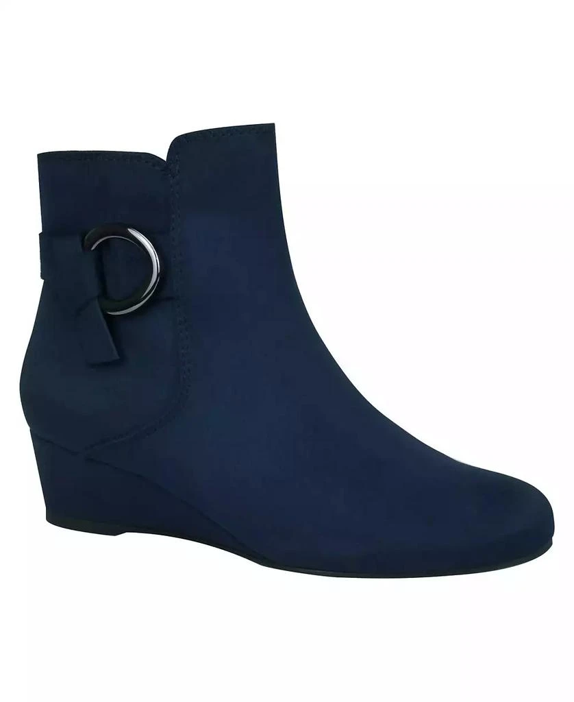 Impo Women's Gasha Memory Foam Wedge Booties 1
