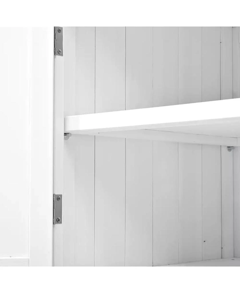 Streamdale Furniture Fir Wood Potting Bench with Hutch 7