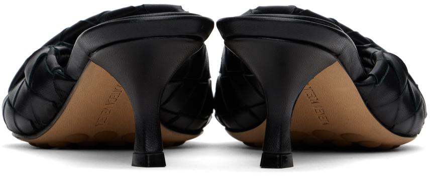 Bottega Veneta Black Blink Mules - Sandals - BeyondStyle