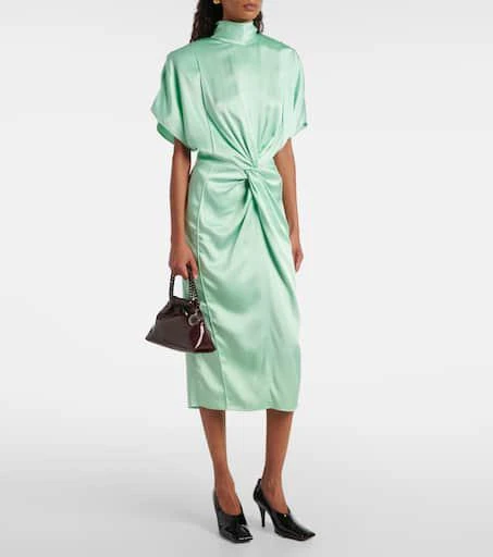 Stella McCartney Satin midi dress 2