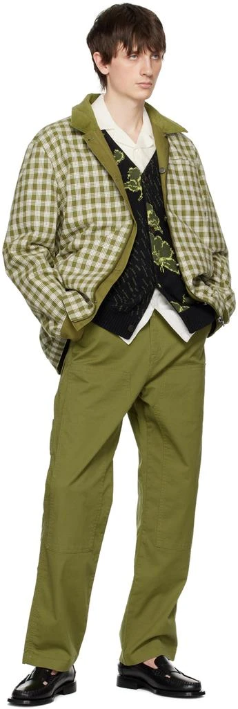 Saturdays NYC Green Morris Trousers 4