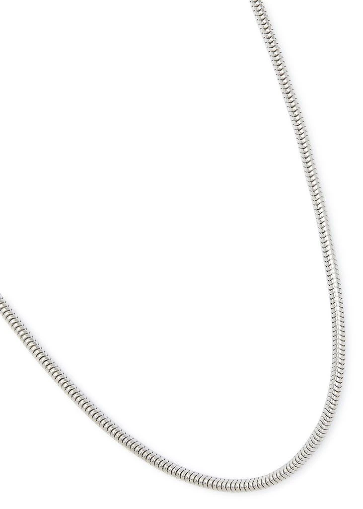 Tom Wood Sterling silver snake chain necklace  3