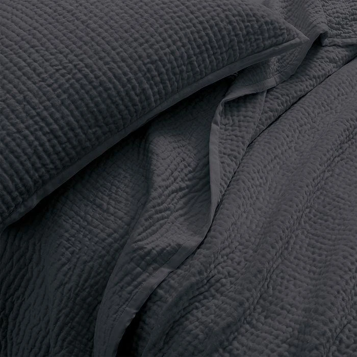 Donna Karan Home Quilted Velvet King Sham 2
