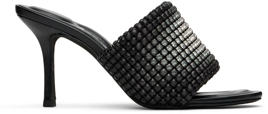Alexander Wang Black Heiress Heeled Sandals 1