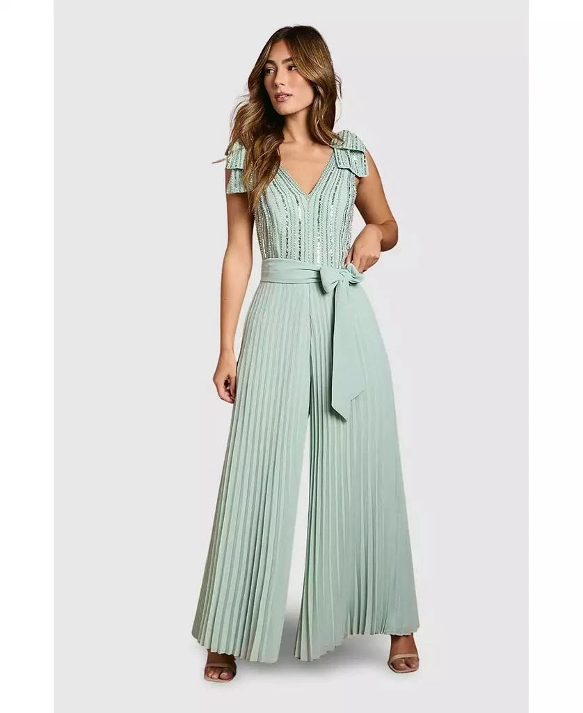 Coast Women's Embellished Bow Shoulder Jumpsuit 1