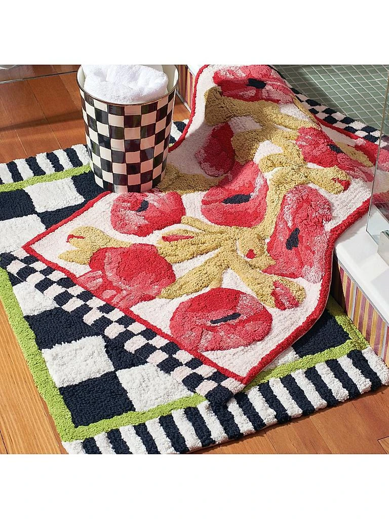 MacKenzie-Childs Courtly Check Bath Mat 4